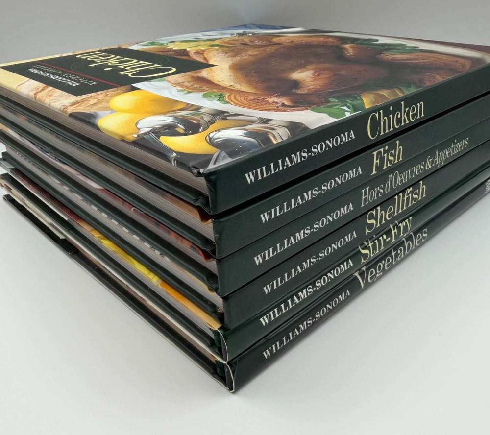 Williams-Sonoma Kitchen Library Series Lot of 6 Hardcover Books